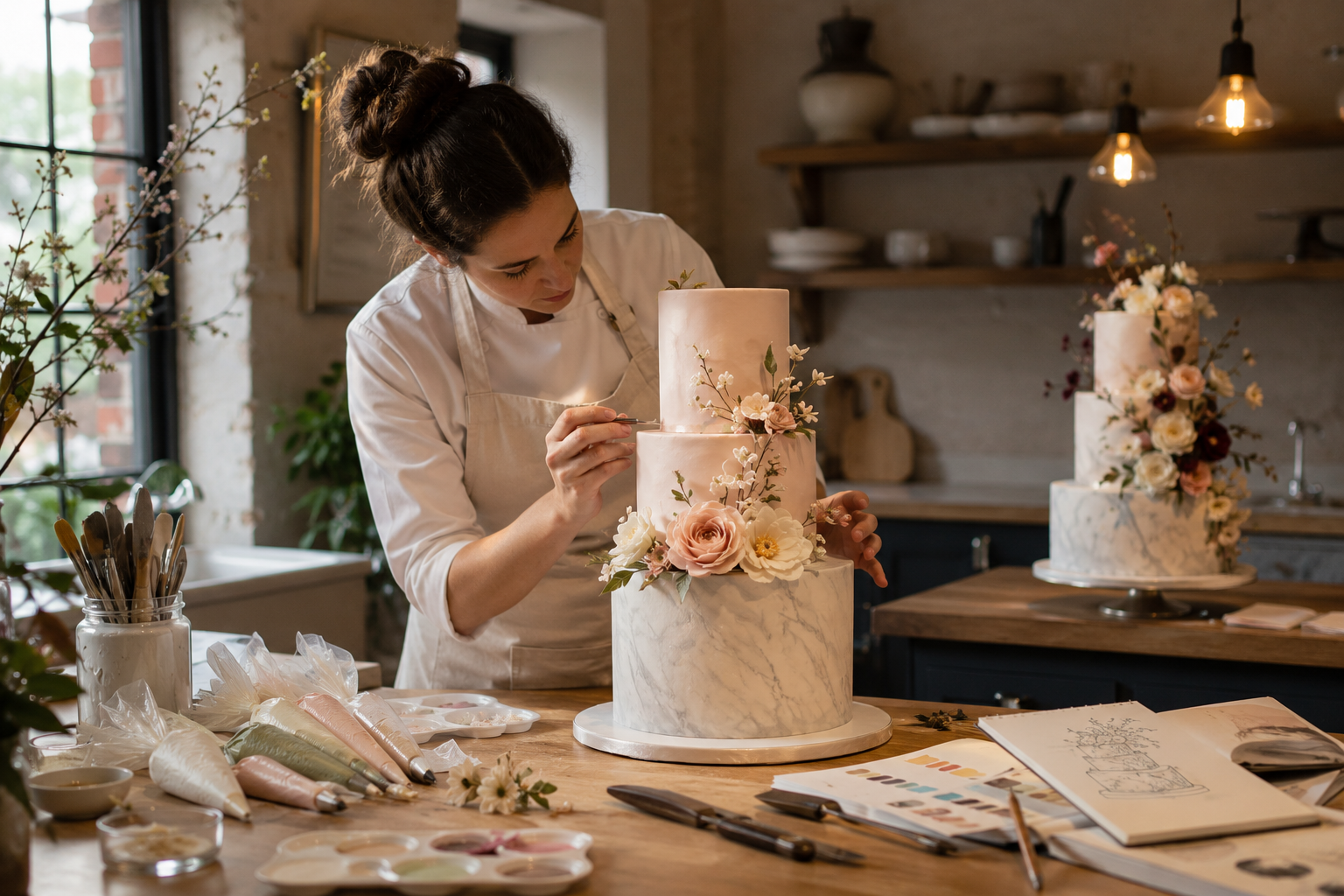 babafoi pastry studio workspace